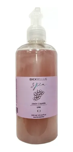Jabon Liquido Corporal Manos Uva 300gr Biobellus