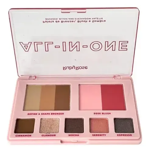 Paleta Maquillaje Ruby Rose All In One Sombras Rubor Bronzer