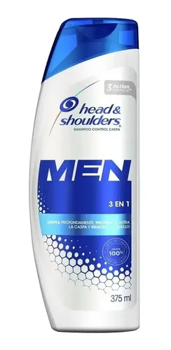 Shampoo Head & Shoulders Men 3en1 375 ml