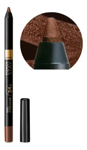 Avon Power Stay Lapiz Delineador En Gel Para Ojos 24 Hs.