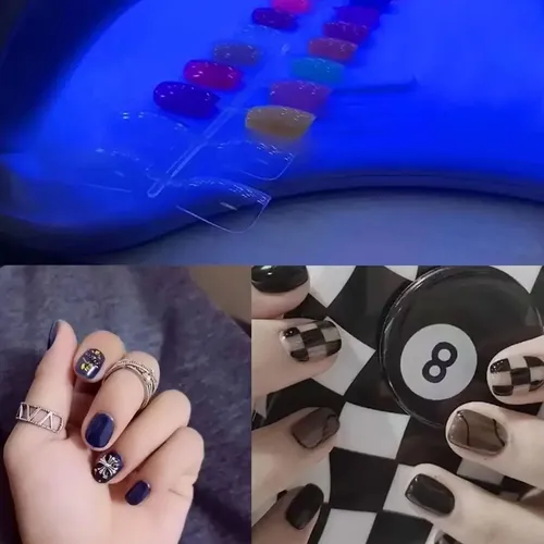 Lámpara Uv Led Flexible Para Uñas Manicura Y Pedicura 8267