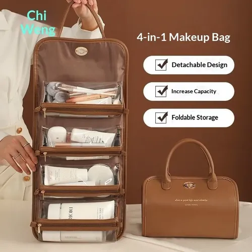 Neceser Desmontable 4 En 1, Bolso Organizador De Maquillaje