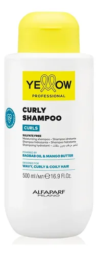 Alfaparf Yellow Curl Shampoo Nutricion Rulos 500 ml