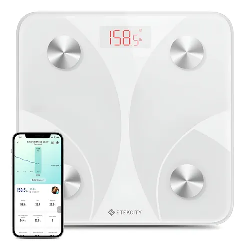 Báscula De Baño Digital Inteligente Etekcity 180 Kg