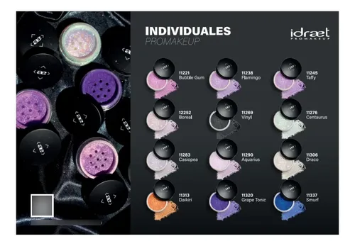 Idraet Powder Pigment Smurf Pigmento Polvo Para Maquillaje