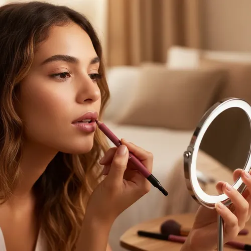 Delineador De Labios Casual To Go Con Sacapuntas Y Difuminad