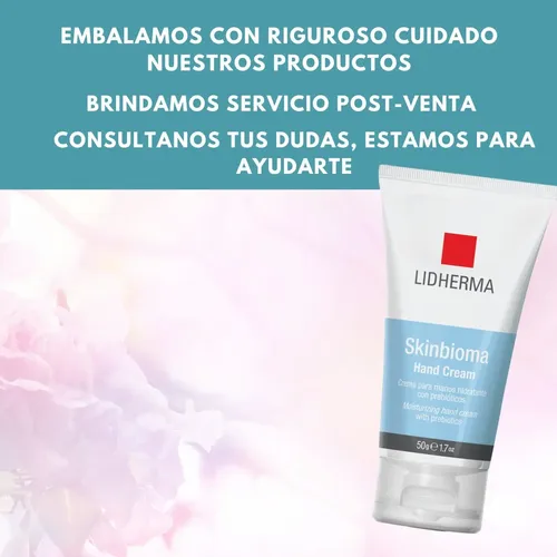 Crema De Manos Lidherma Skibioma Reparadora Hidratante
