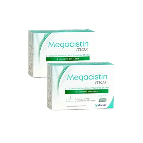Megacistin Max Fortalecedor Anti Caida Cabello 60 Comprimido