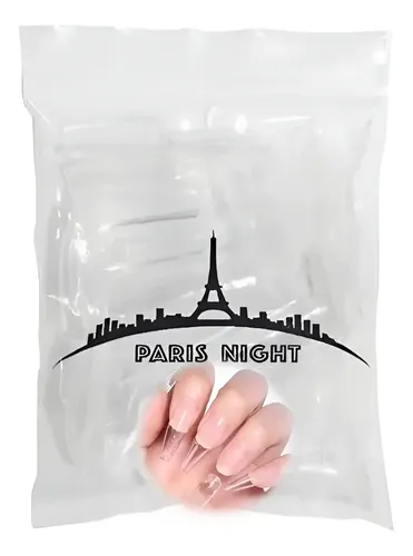 Tips Para Soft Gel Y Press On Nails Paris Night X100 Premium
