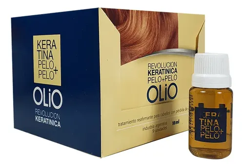 Ampollas De Keratina Olio X 9 Unidades