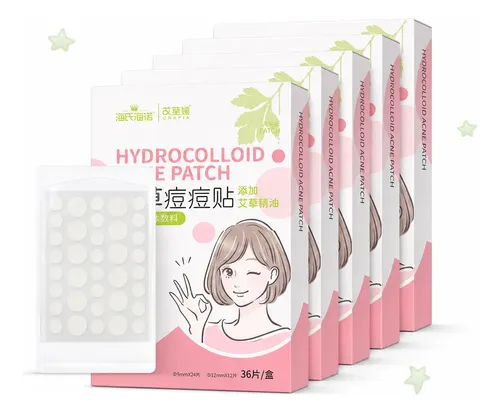 Parches Hidrocoloides Acne Artemisa 5 Cajas 180 Pzs