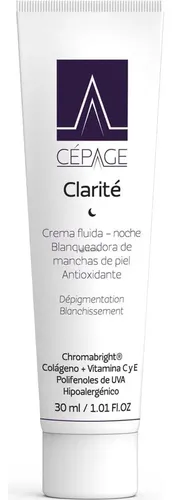 Crema Clarité Cépage Noche para piel normal de 30mL