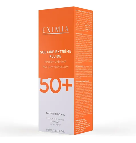 Eximia Solaire Extreme Fps 50 Fluide Protectos Solar 50ml