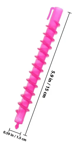 100 Varillas Permanente En Espiral Rulos Para Cabello Diseño
