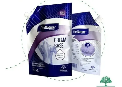 Crema Base Hidratante Neutra Con Glicerina X 1kg Fitonature