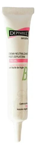 Crema depilatoria rostro sensitive piel sensible a+b Depimiel x 45 gr