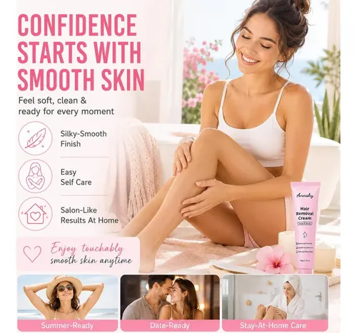 Depilación Facial Y Corporal Annsky 1.76 Fl Oz