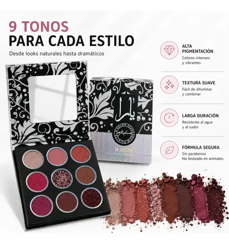 Paleta De Sombras Magic Girls 9 Tonos