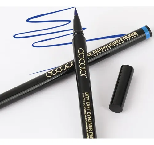 Delineador Impermeable Docolor Azul 1 U