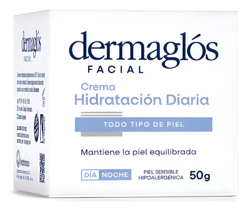 Dermaglós Crema Facial Todo Tipo Depiel X50gr. Todo Tipo De Piel Día/noche