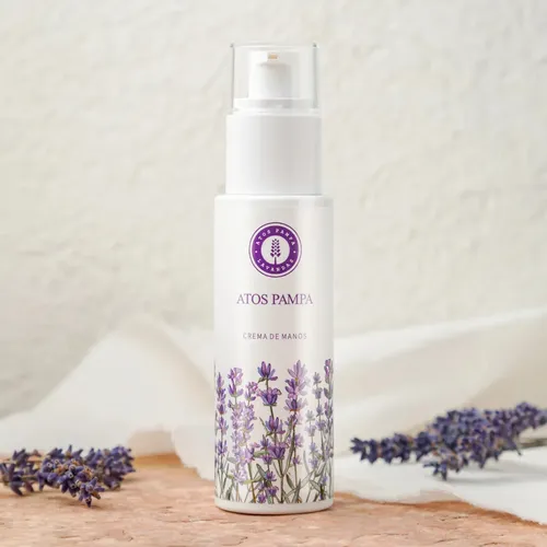 Crema Hidratante para Manos Atos Pampa Lavandas, 70 mL