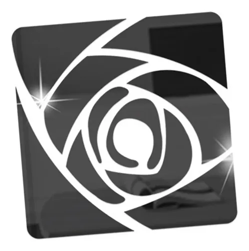 Adhesivo De Pared Con Espejo Acrílico Con Estampado De Rosas
