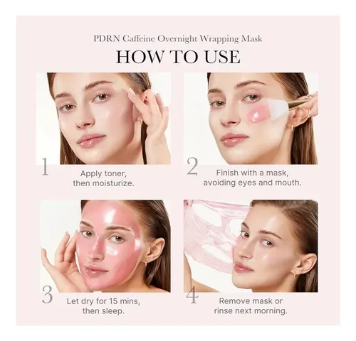 Medicube Mascarilla Nocturna Pdrn Cafeína 75ml Coreana