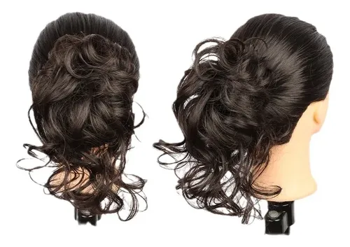 Extensión De Cabello Con Forma De Cola De Caballo Rizada Con