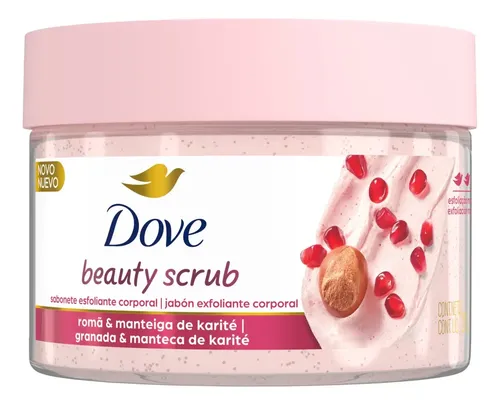 Dove Exfoliante Scrub Granada En Pote De 280g