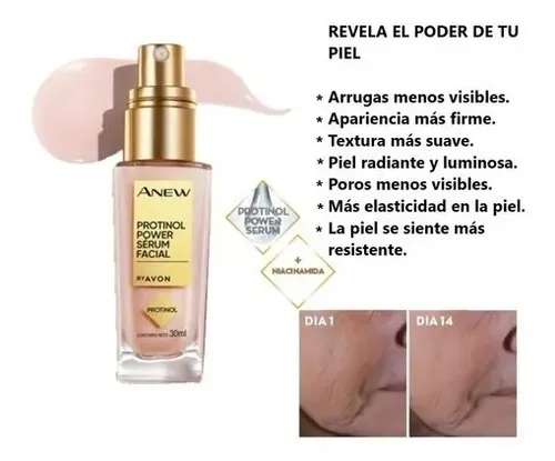 Avon Anew Serum Facial Protinol Power + Niacinamida 30ml