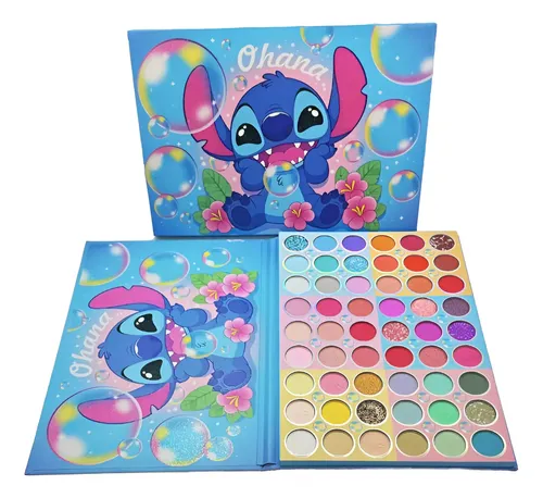 Paleta De Sombras Stitch 54 Sombras Para Ojos Infantil
