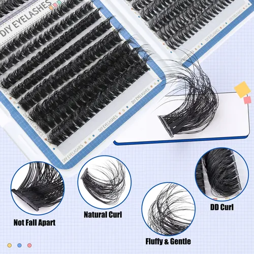 [jjm] Kit De Pestañas Cmayome 30-80d For Bricolaje, 608