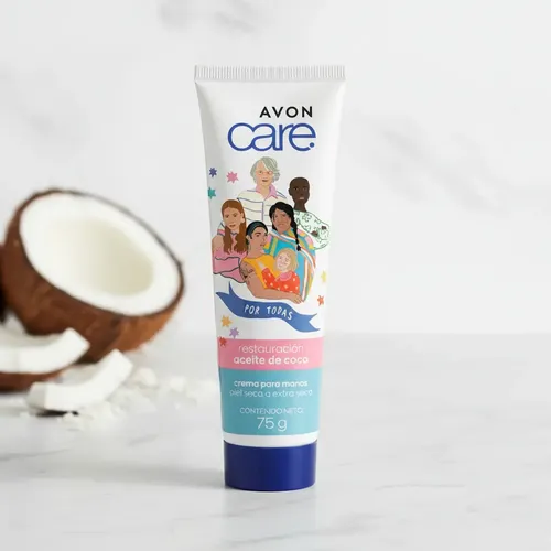 Crema Manos Avon Aceite De Coco 75g Coco