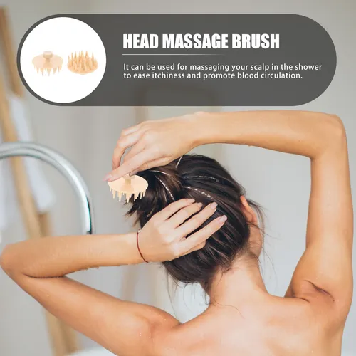 Cepillo De Ducha De Doble Uso Para Masajeador De Cabello Y C