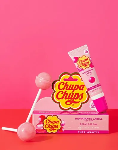 Labial Bálsamo Hidratante Tutti Frutti 10 Gramos Chupa Chups