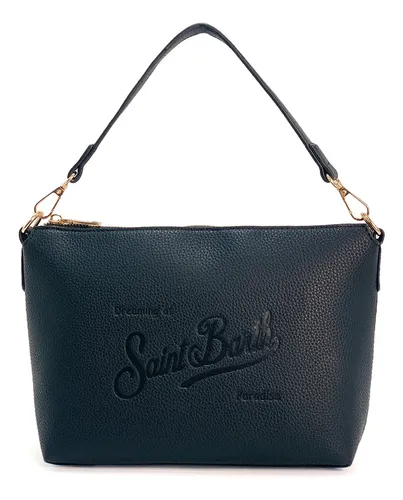 Bolso Multifuncional De Cuero Sintético Negro