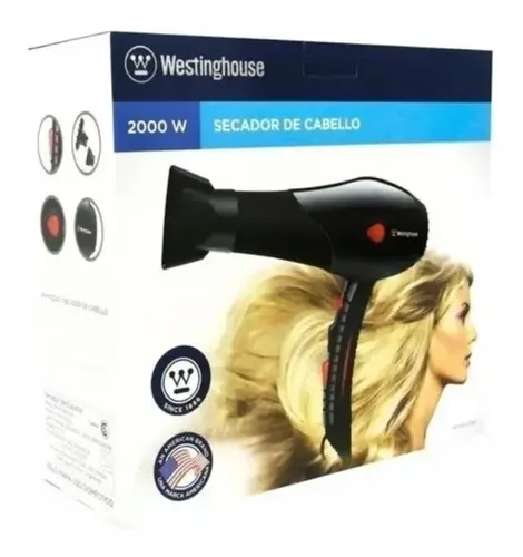 Secador De Cabello Whhd1800 Negro Westinghouse