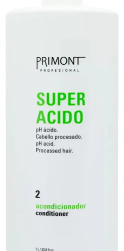 Primont Super Ácido Kit Shampoo + Acondicionador Pelo 1l