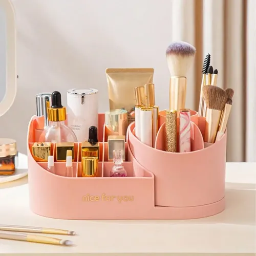 Porta Brochas Organizador Pinceles Limas Maquillaje Multiuso