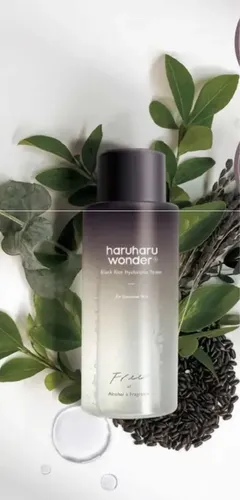 Haruharu Black Rice Hyaluronic Toner Free Alcohol Momento de aplicación Día/Noche Tipo de piel Todo tipo de piel