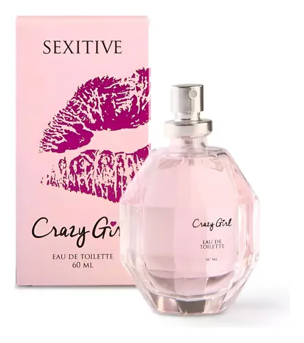 Perfume Afrodisiaco Femenino Crazy Girl 60 Ml Sexitive