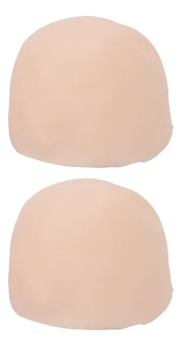 Gorro De Maquillaje De Látex Calvo, Peluca De 2 Piezas Para