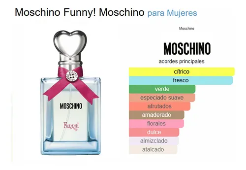 Moschino Funny EDT 100ml Floral Frutal Spray Mujer Italia