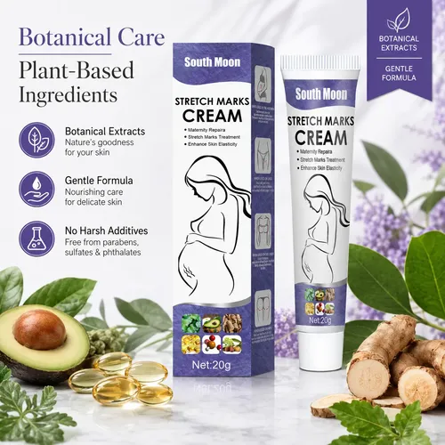 Crema Reparadora Para Eliminar Estrías South Moon, 20 G