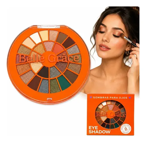 Paleta Sombras De Ojos 27 Colores Mate Brillante Maquillaje Rostro Veoquiero