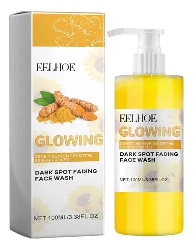 Turmeric Brightening Cleanser, Deep Cleans Removes Makeup