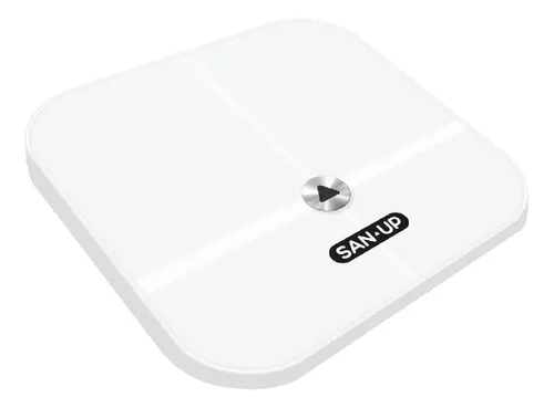 Balanza Digital Personal San Up Balanceiq-b Conexión Bluetooth + App – Color Blanco