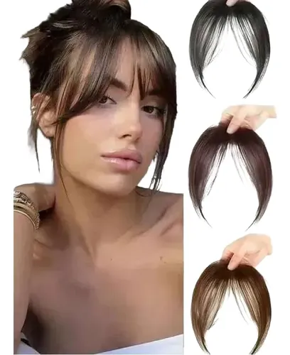 1 Pieza Flequillo Postizo Con Clip