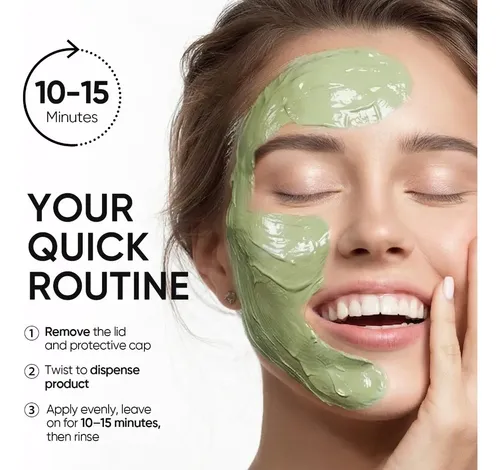 Mascarilla En Barra De Arcilla Con Niacinamida Rose Pdrn Pa