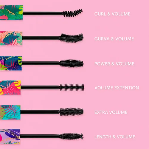 Mascara De Pestañas Ruby Rose Trópico Original Negro Intenso